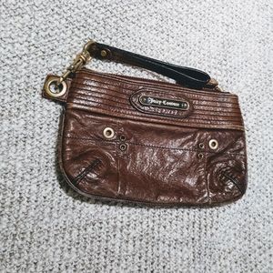 ❗️2 for $12  JUICY COUTURE leather Wristlet